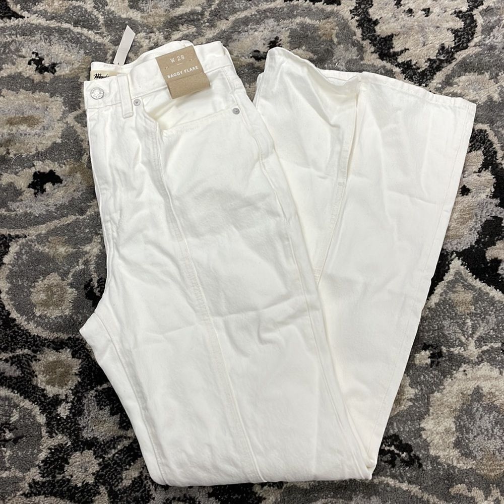 Madewell Baggy Flare Jeans - Picture 5 of 7